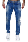 Jeans Slim Fit Jeanshose Stretch Denim Designer Hose 1507-1 Hellblau-Farbe-Blau_final